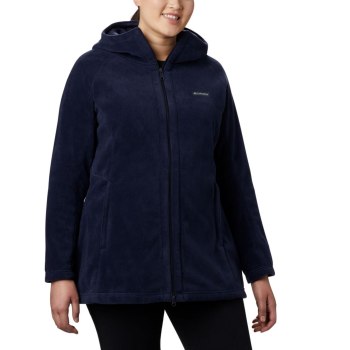 Columbia Hoodie Dames, Benton Springs II Long Plus Size Donkerblauw, 60BTULDRC